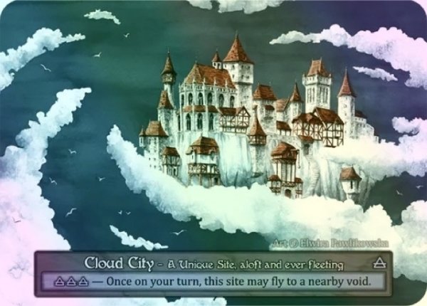 画像1: 【Site】Cloud City【Beta-Unique】《Foil》 (1)