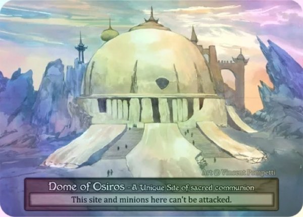 画像1: 【Site】Dome of Osiros【Beta-Unique】《Foil》 (1)