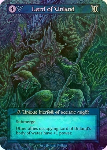 画像1: 【Water】Lord of Unland【Beta-Unique】《Foil》 (1)